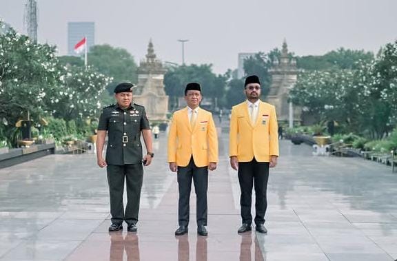 Zigo Rolanda Ikuti Ziarah TMP Kalibata, Kenang Jasa Pahlawan di HUT ke-62 Golkar