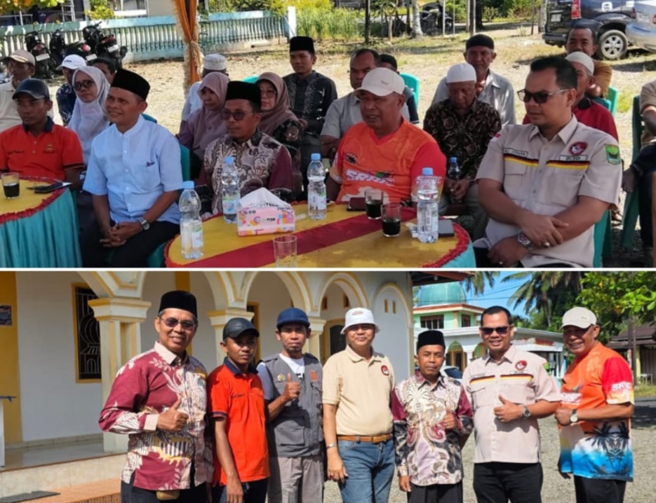 Peletakan Batu Pertama Pembangunan Rumah Marbot dan Rumah Singgah Masjid Raya Sunua Resmi Dimulai